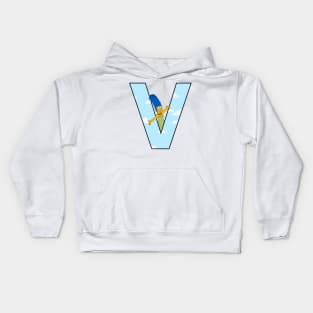 Simpsons letter Kids Hoodie